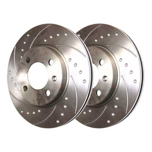     
                
                
    2 BREMTECH pointed grooved front brake discs, 256 x 20 mm - GH30200B
