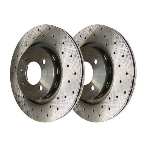  2 ZIMMERMANN Sport front brake discs (pierced), 280 x 22 mm - GH30300Z 