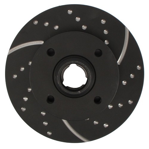 2 pointed EBC turbo groove rear brake discs, 226 x 10 mm - GH30800E