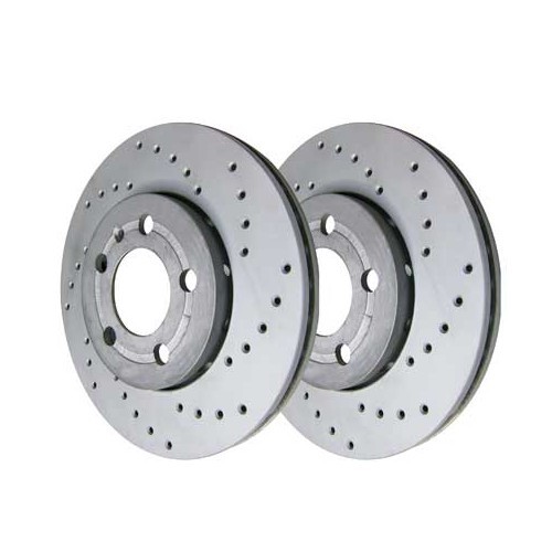  Zimmermann Sport drilled front brake discs 256 x 22mm - set of 2 - GH30800Z 