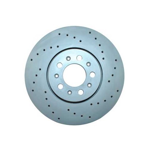 Disques de frein avant Zimmermann Sport percés en 288 x 25mm pour Volkswagen Polo (9N) - par 2 - GH31112Z