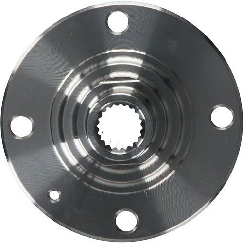 Cubo de roda dianteiro sem rolamento FEBI para VW Polo I 86 Polo II 86C e 2F (04/1975-07/1994) - distância entre centros 4x100 - GH44372