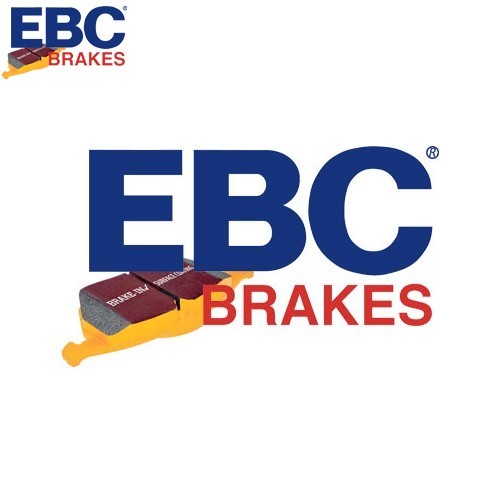  Voorplaten EBC Geel voor Golf 5 R32 - GH50282 