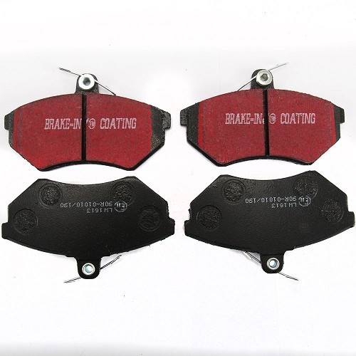 Set of black EBC front brake pads for Golf, Scirocco, Vento, Jetta and Corrado - GH50400