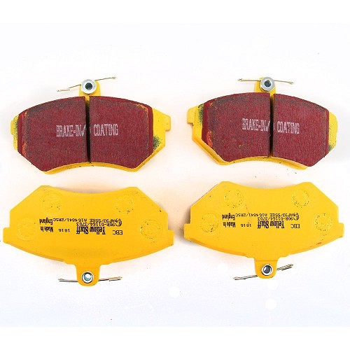 Pastilhas de travão dianteiras EBC Yellow for Golf 2, 3, Corrado, Passat 35i - GH50510