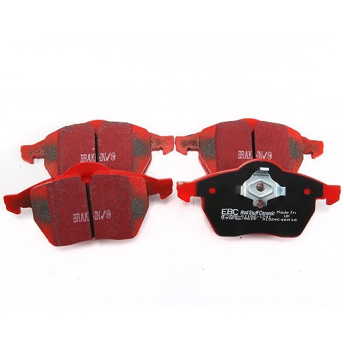 Front brake pads EBC Red for Golf 3 VR6 (96-&gt;)