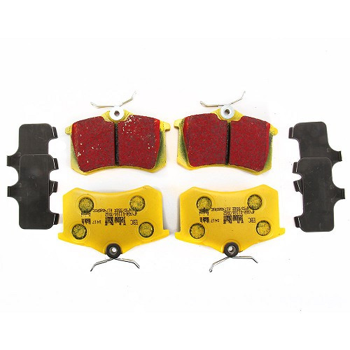 Setofyellow EBC rear brake pads for Golf and Polo - GH51005