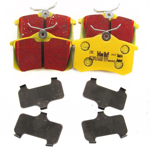  Setofyellow EBC rear brake pads for Golf and Polo - GH51005 