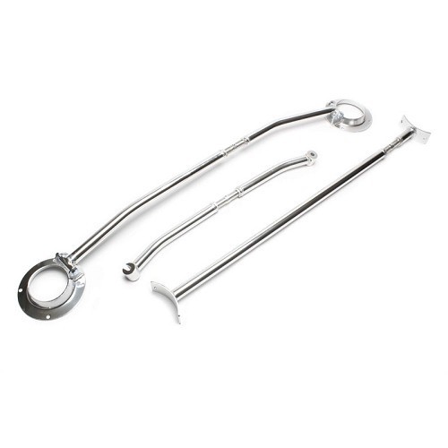  Barres anti-rapprochement avant et arrière en aluminium pour VW Golf 2 et Jetta 2 (08/1988-07/1992) - GJ10014 