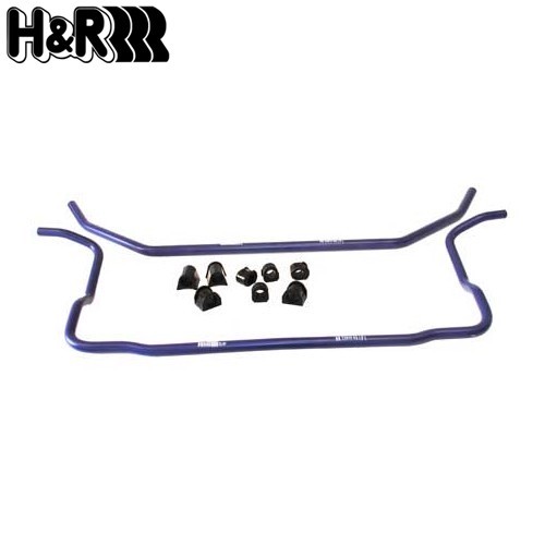  Kit barres anti-roulis H&R avant et arrière pour VW Golf 1, Jetta 1, Golf 1 Cabriolet - GJ10110 