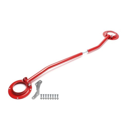  Front adjustable red steel upper strut brace for Golf 2 - GJ10706 