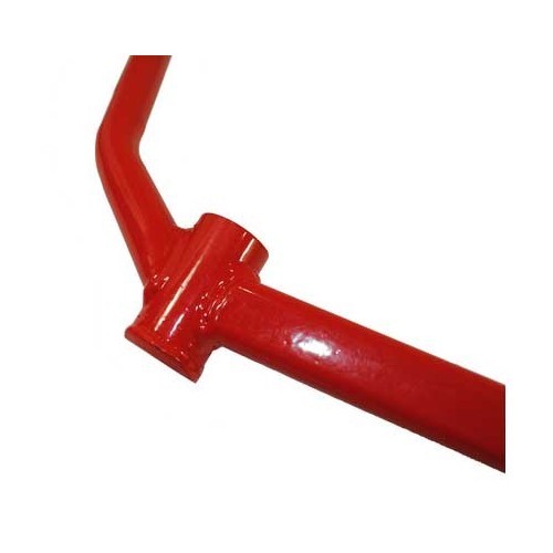 Barra antiempotramiento inferior delantera de acero, modelo 4 puntos para Golf 2 - GJ11150