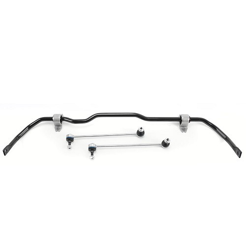 Sway bar, 22.5 mm, with bushes and end links for Golf 5 - GJ42458