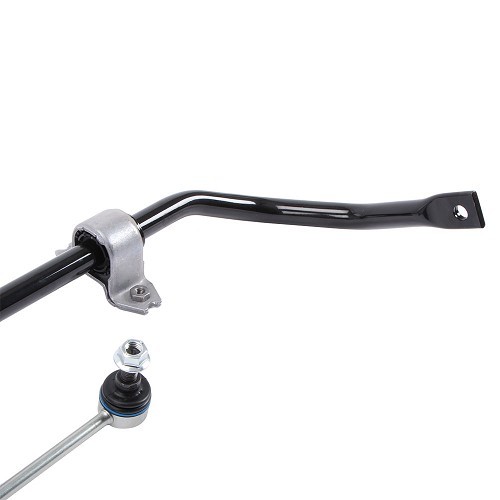 Sway bar, 22.5 mm, with bushes and end links for Golf 5 - GJ42458