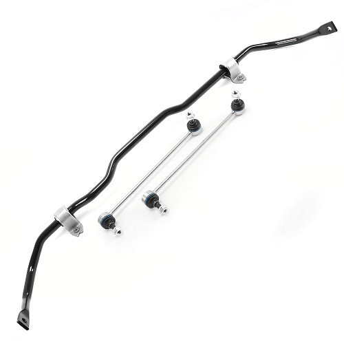  Barre stabilisatrice 22,5 mm avec silentblocs et biellettes pour Golf 5 - GJ42458 