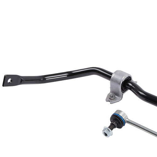 Sway bar, 22.5 mm, with bushes and end links for Golf 6 - GJ42460