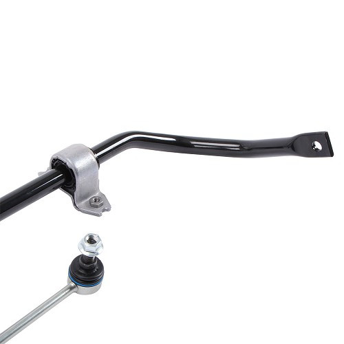 Sway bar, 22.5 mm, with bushes and end links for Golf 6 - GJ42460