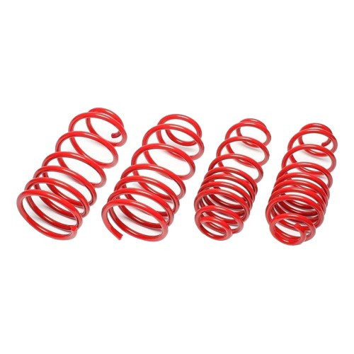  Short suspension springs for VW Polo I 86 and Polo II 86C (04/1975-07/1990) - lowering -60mm/-60mm - GJ44371 