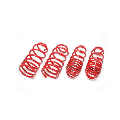  Short suspension springs for VW Polo I 86 and Polo II 86C (04/1975-07/1990) - lowering -80mm/-60mm - GJ44372 