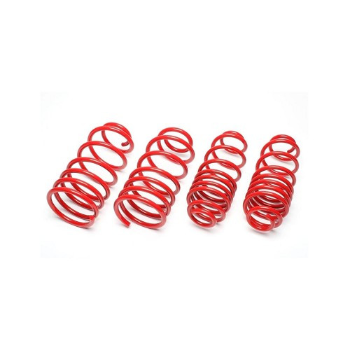  Short suspension springs for VW Polo I 86 and Polo II 86C (04/1975-07/1990) - lowering -60mm/-40mm - GJ44373 