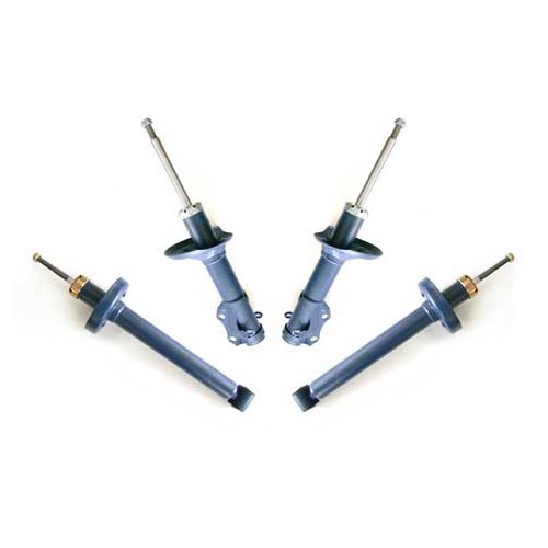  Set van 4 gas schokdempers, Duitse kwaliteit, voor VW Polo 4 (6N, 6N2) - GJ44400K 