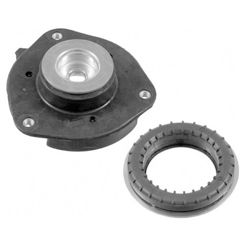 Upper front suspension bearing with rolling bearings for Golf 5