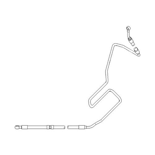 Power steering hose between pump and rack for Golf 4 - GJ51634