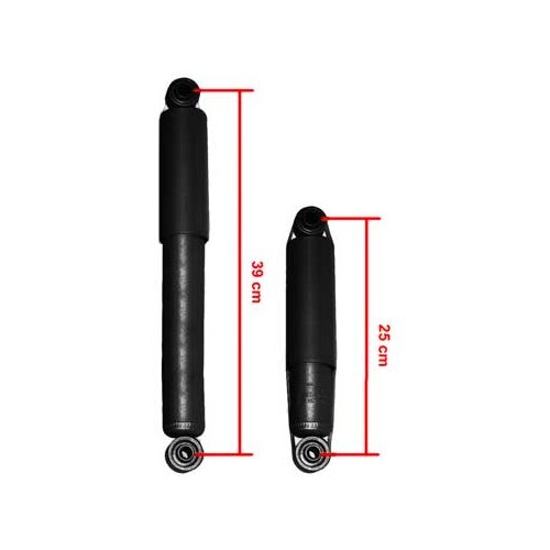  Amortisseur arrière adaptable sur Golf 1 Caddy - GJ51652 