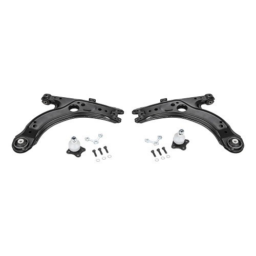  Kit 2 Triângulos frontais 2 Cabeças para Volkswagen Golf 4, Bora  - GJ51714K 