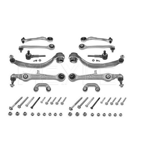  Bras de suspension avec biellettes et rotules Renforcés pour Volkswagen Passat 5 depuis 2003 - GJ51736 