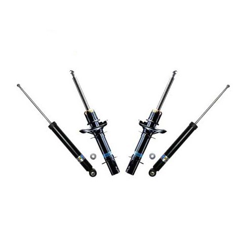  Conjunto de 4 amortecedores Bilstein B4 para Golf 5, suporte frontal de 50mm e chassis standard - GJ52344KIT 