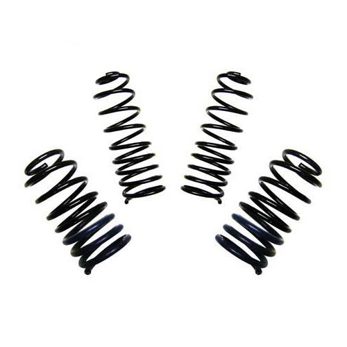  Set of 4 EIBACH short springs for Golf 2 8S and G60 - GJ53100 