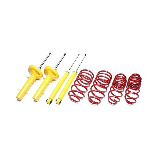  Kit 4 shock absorbers -50/40mm for Golf 4 Sedan (except 4MOTION) - GJ68855 