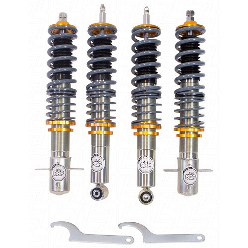  Combinés filetés SSP pour VW Golf 1 et Scirocco - GJ76160 