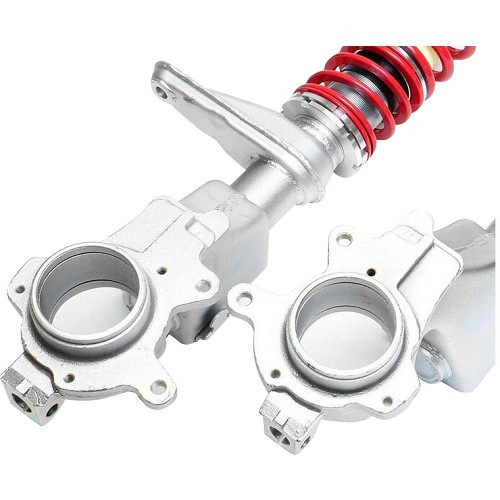 Kit combiné fileté homologué TÜV pour VW Polo II 86C et 2F (10/1981-07/1994) - rabaissement -20mm à -80mm - GJ76715