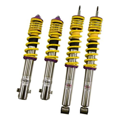  KW V2 "inox-line" coilover kit for Golf 3, Cabriolet and Vento - GJ77374 