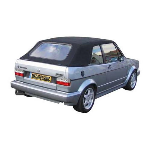 Zwart Vinyl Top voor VW Golf 1 Cabriolet - GK01001