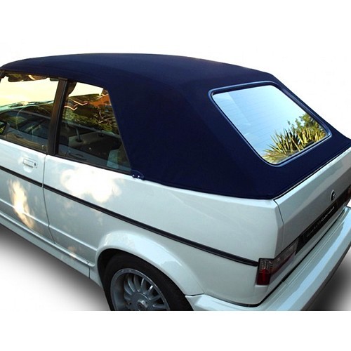 Verdeck Alpaka Blau für Golf 1 Cabriolet - GK01104