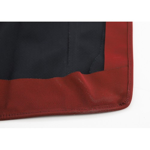 Claret-red alpaca hood for Golf 1 cabriolet - GK01108