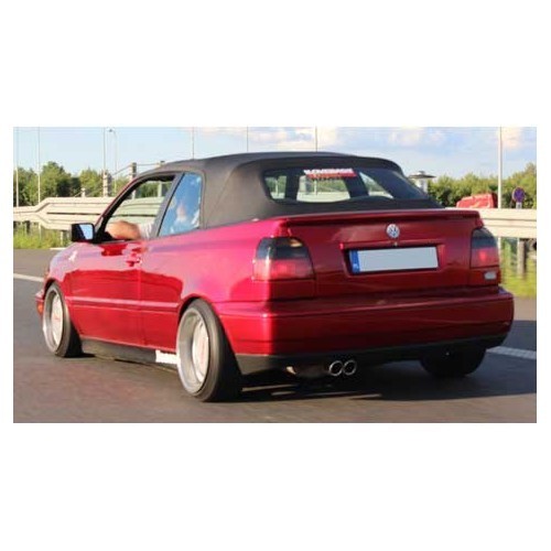 Alpaka Verdeck Schwarz für Volkswagen Golf 3 Cabriolet - GK01300