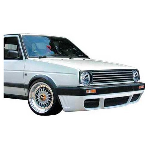 Grille without logo for Golf 2 with 2 headlights - GK10200