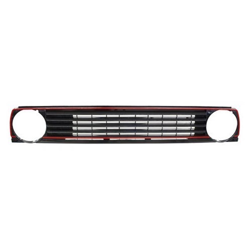  Grille without logo for Golf 2 with 2 headlights - GK10209 