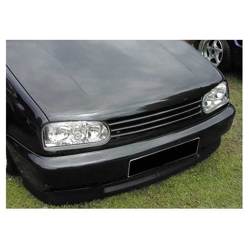  Calandra sin sigla estilo VR6 en una pieza para Golf 3 - GK10301 