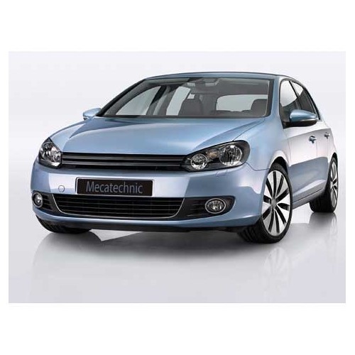  Calandre sans sigle Noire pour Volkswagen Golf 6 - GK10920 