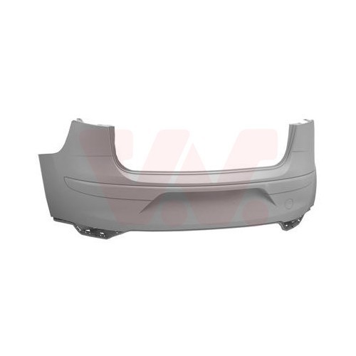  Unpainted rear bumper for Seat Altea (5P) until 11/10 - GK45224 