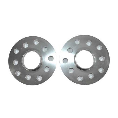 Allargatori alluminio 15 mm doppio foro 5 x 100 / 5 x 112 - 2 pezzi - GL30412