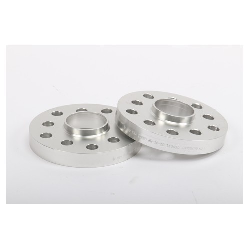  2 alargadores de alumínio de 20 mm de furação dupla 5 x 100 / 5 x 112 - GL30414 