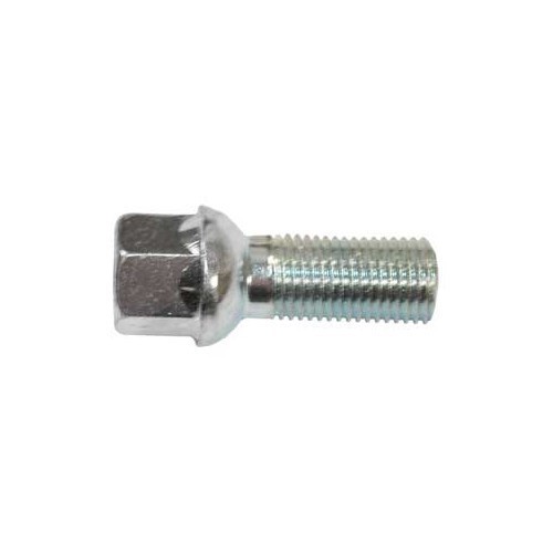  Tornillo de rueda M14 x 1,5 x 27 mm con asiento esférico - 17 mm - GL30606 