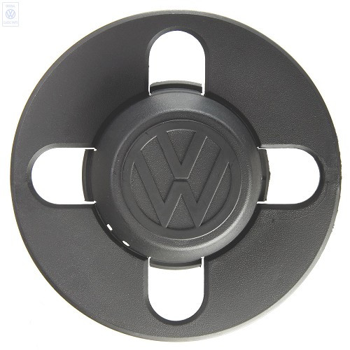  Pequeño tapacubo VW de plástico negro para llantas de chapa - GL30700 