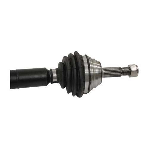 Eje de transmisión delantero derecho reacondicionado para VW Golf 1 Berline Cabriolet y Caddy en tuerca de 90mm (-1983) - lado del pasajero - GS01102